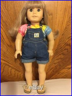 Vintage Excellent 1995 American Girl Of Today Doll & 3 Outfits Pleasant Company