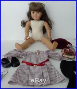 Vintage Pleasant Co. American Girl Samantha Doll White Body 6 Outfits & More