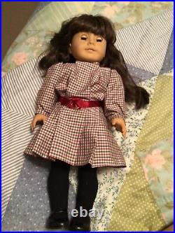 Vintage Pleasant Company American Girl Samantha Doll Brown Hair Outfit