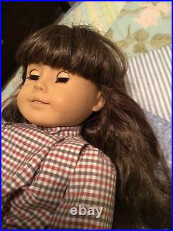 Vintage Pleasant Company American Girl Samantha Doll Brown Hair Outfit