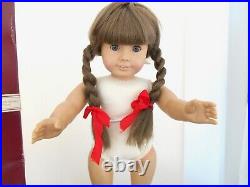 Vintage White Body Molly Doll Pleasant Company American Girl Box Meet Outfit 80s