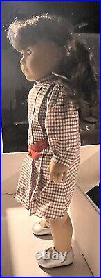 WHITE BODY 1980s Pleasant Co. Samantha American Girl Doll w Box Meet Outfit EUC